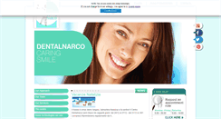 Desktop Screenshot of dentalnarco.com