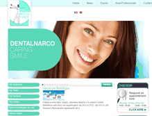Tablet Screenshot of dentalnarco.com
